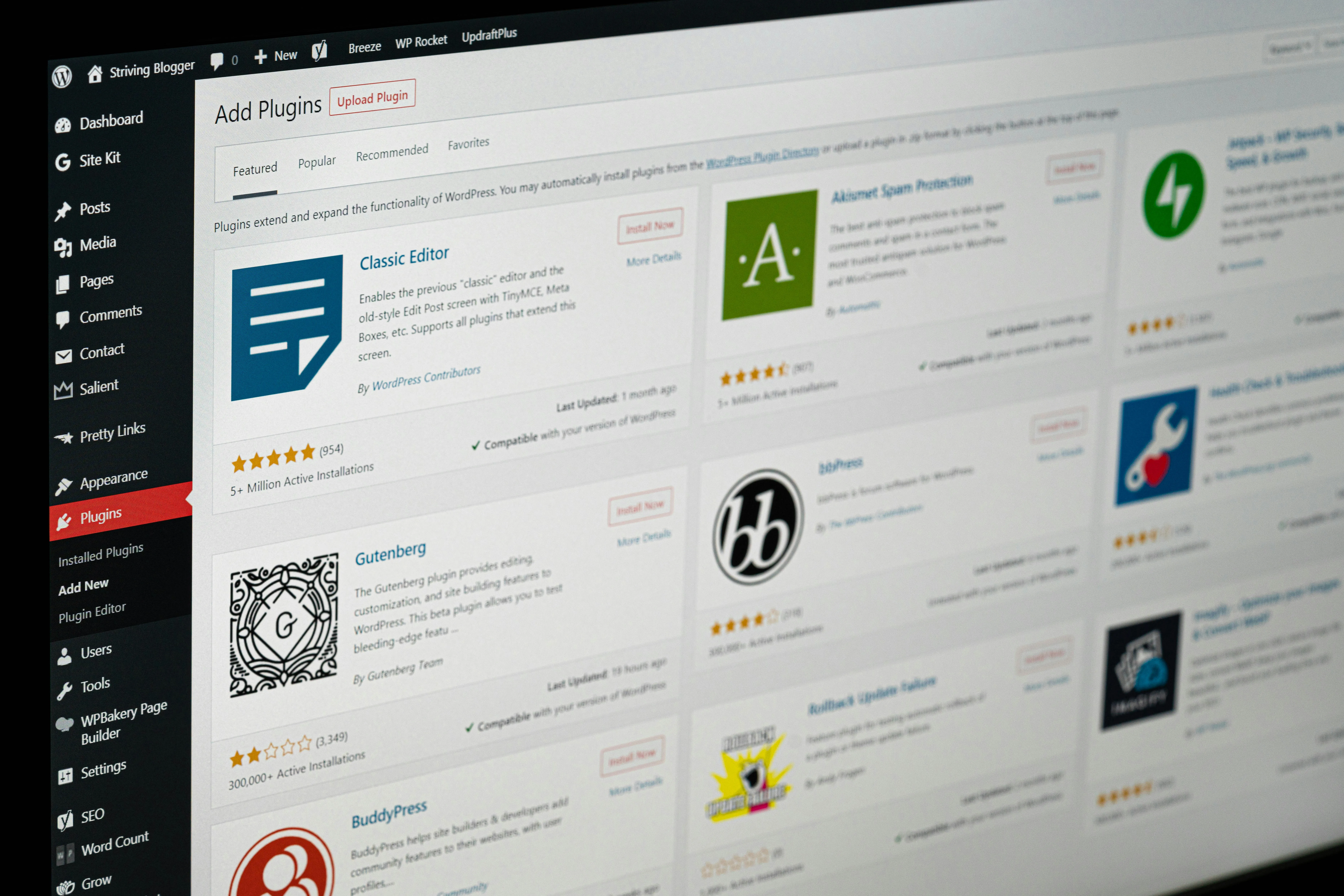 Install WordPress
