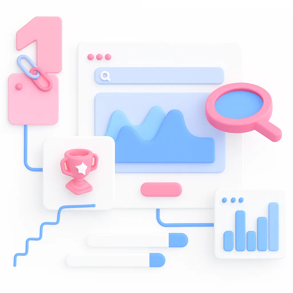 SEO analytics illustration